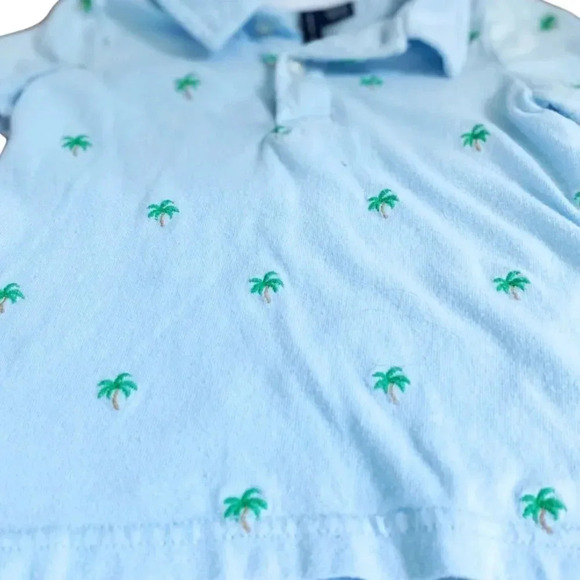 Janie & Jack | Palm Tree Polo Shirt (6-12 mos) 🌴 - Picture 2 of 3